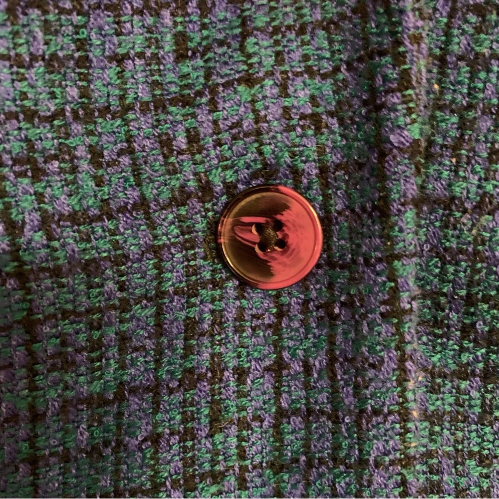 Size 18 Blazer Jacket Farm Tween Leslie Fay Hasberdashery - Picture 4 of 8
